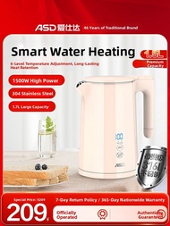ASD | Stainless Steel 316L Water Purifying Smart Temperature Adjustable Electric Kettle 1.5L