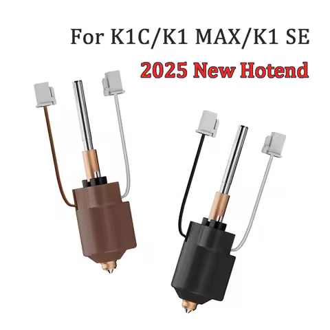 2025 NEW Hotend For Creality K1C K1 MAX K1 SE Ceramic Heating Block Kit Quick-Swap Integrated Nozzle