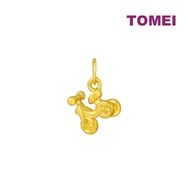 TOMEI Motorcycle Pendant, Yellow Gold 999