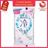 Biore Cooling Wipes Floral Scent Large 20 Sheets 【Direct from JAPAN】