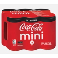 (CLEARANCE) COKE ZERO MINI 6 X 180ML