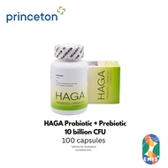[100 Capsules] Haga Probiotic + Prebiotic 10 Billion CFU