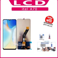 Lcd Screen Used With itel A70 Spare Parts Set With Touch