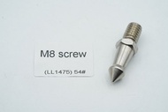 M8 Screw Solid Silver Stands Component Feet M8 for Monopod Tripod