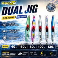PRO Z DUAL JIG DUA FUNTION JIG SLOW FAST JIG JIGGING LURE FISHING LURE