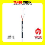 Tasker C-286 Kabel Mic 2x0.22 mm Original Italia / Kabel Mic Low Noise High Quality Kabel Mic Berkua