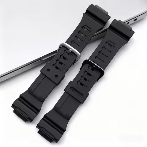 Silicone Watchband For Casio AQ-S810w 800 W-735H TRT-110H AEQ-110w AE-1000W W-735H SGW-300H MRW-200H