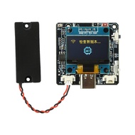 ESP32-C3 AI Conversational Voice Module with 0.96-inch Display Development Board Supports Xiaozhi/De