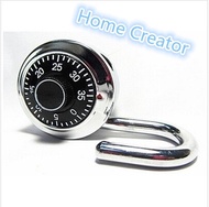 Safe Combination Lock padlock office cupboard door lock rotary Locks_Home Creator