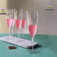 ✨Special Offer Free Shipping #Plastic Goblet Disposable Champagne Glass 210ML Picnic Birthday Party 