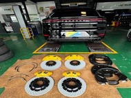 PORSCHE Cayenne E3.2 用 AK  AKEBONO 10 + 4 活塞 420 + 400 盤~ 車宮