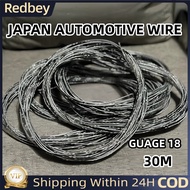 GUAGE 18(30m)JAPAN AUTOMOTIVE WIRE PURE COPPER GAUGE 14 GAUGE 16 GUAGE18 AND GAUGE 20