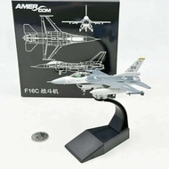 ชุดโมเดลเครื่องบินรบ F-16C F-16 F16ขนาด1/100โมเดลเครื่องบินทำจากโลหะ USAF สำหรับเก็บของที่ระลึกชุดก่
