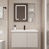 🇸🇬⚡ Bathroom Vanity Cabinet Set Bathroom Cabinet Set Wall Hanging Cabinet Free Tap and Pop Up Waste Mirror Cabinet Basin Cabinet