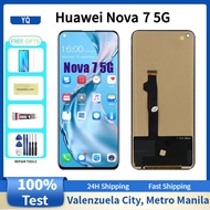 TFT For Huawei Nova 7 5G JEF-AN00, JEF-NX9, JEF-AN20 LCD Display Touch Screen Digitizer Replacement
