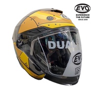 EVO RS9 Iron Jet Helmet (FREE EVO RS9 HELMET & HEVIK HELMET BAG)