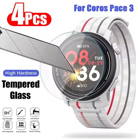 Tempered Glass For Coros Pace 3 HD Clear Smart Watch Anti-scratch Screen Protector For Coros Pace 3