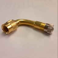 L shape 90 degree tyre valve adaptor
