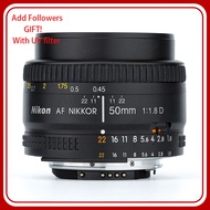 bainfangy Nikon 50mm Nikkor F/1.8D AF Prime Lens for DSLR Cameras DSLRs Lenses