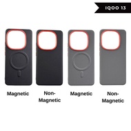 FRESCO PU Leather Phone Case for iQOO 13 Magnetic Shockproof Cover Casing