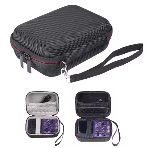 EVA Hard Storage Bag For R36S/R35S Game Console Portable Protective Case Scratch-resistant for RG35X