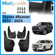 Mud Flaps For Toyota 4Runner 5th Gen Accessories 2010 - 2024 Mudguards Splash Guards Fender 2022 202