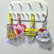 GANTUNGAN OT7 Keychain BTS Minini inspired - BTS Minini Keychain - BTS Bagcharm - BTS Bag charm - BT