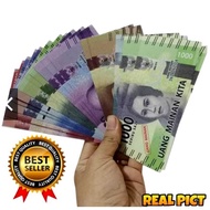 Mainan Anak Uang-Uangan Kertas / Uang Mainanan Anak / kado ulang tahun uang Uang Mainan Kertas Mirip