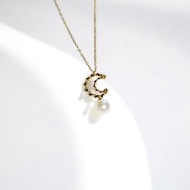 18K 日本Akoya珍珠墜鍊 Akoya Pearl Necklace