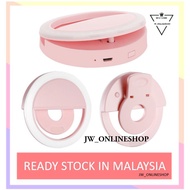Live lights ♥🚚 Malaysia Stock 🚚 RK12 Selfie Lights Portable Selfie LED Dimmable Ring Light Phone Lig