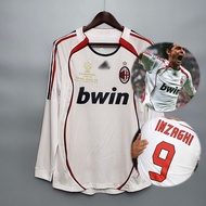 2006-2007 Retro AC Milan Jersey Away Long Sleeve Football Shirt Customized Name and Number
