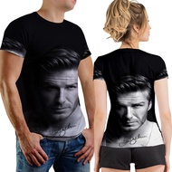 David Beckham T-shirt Fullprint Polyester Jersey Material | Size SML XL XXL 3XL | PO 3 Days