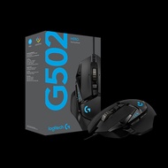 เมาส์สําหรับเล่นเกมแบบมีสาย Logitech G502 HERO ประสิทธิภาพสูง เซ็นเซอร์ HERO 25K 25600 DPI RGB ปรับน