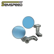 รถจักรยานยนต์ CNC ปรับได้มุมมองด้านหลังกระจกสำหรับคาวาซากิ Z300 650R นินจา400 Z400 Z650 Z800 Z900 Z1