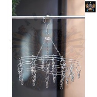 HANGAR PENYIDAI BAJU BABY,PENYIDAI STOKIN,Clothes Spin Hanger Penyangkut Baju