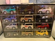 1:30 Toyota Funcargo BB Vitz 豐田 回力車 全套 12 隻