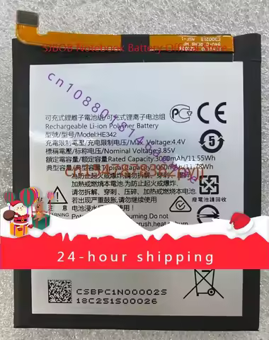 For Nokia X5 He342 Battery Ta-1109 Mobile Phone Battery Nokia X6