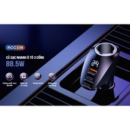 Remax RCC-339 3-port 88.5W car fast charger
