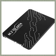 (QJWR) M.2 Adapter to 2.5 SATA Enclosure B & M Key SATA Black Support 2230 2242 2260 2280