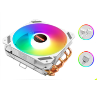 全城熱賣 - 酷月寒霜T5 CPU散熱器靜音溫控台式電腦i5i7 AMD幻彩5銅管CPU風扇（北風T500 5V ARGB版）