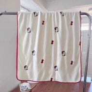 浴巾bathrobe可爱Hello Kitty浴巾女毛巾两件套吸水速干加厚加大卡通洗澡裹巾新品25.9.3