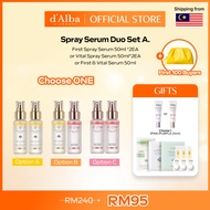 [8.7 LIVE-ONLY Deals] d'Alba X Vivian | Spray Serum Duo Set (Choose TWO Spray Serum 50ml: First Spra