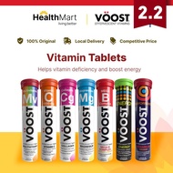 [SG] VOOST Effervescent Vitamins – Collagen, Energy, Vitamin C, Magnesium, Multivitamin,Immunity,Kid