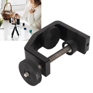 supergoodsales Universal C Clamp With 1/4 Thread Hole Heavy Duty Metal Adjustable for Tables Desk Mo