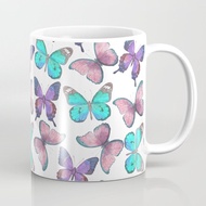 Butterfly Flutter Glass Mug