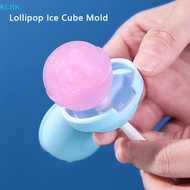 【KC】 Lollipop Silicone Ice Box Popsicle Mold Mini Ice Cream Maker Ice Mold Household Popsicle Ball Diy Mold Homemade Popsicle Tools 【BK】