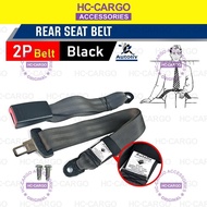 Car Auto Bus Seat Safety Belt Lap 2 Point / 3 Point Adjustable Retractable Universal Seat Belt