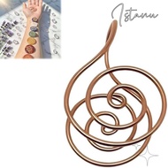 ISTANU Spiral Palm Ring, Adjustable Jewelry Accessories Copper Palm Ring,  Handmade Portable Reiki E