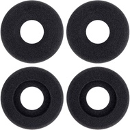 4 PCS High Density Ear Cushions Foam Doughnut Replacement for Plantronics Supra Plus Encore and HW25