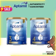 [Bundle of 3] Aptamil Gold+ Stage 3 I 4 [NEW IMPROVED FORMULA] [BaeBear.sg]